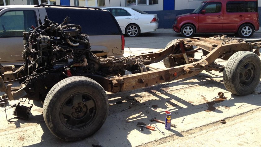 Chevrolet Tahoe рама