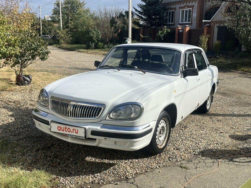 Газ 31105 волга белая