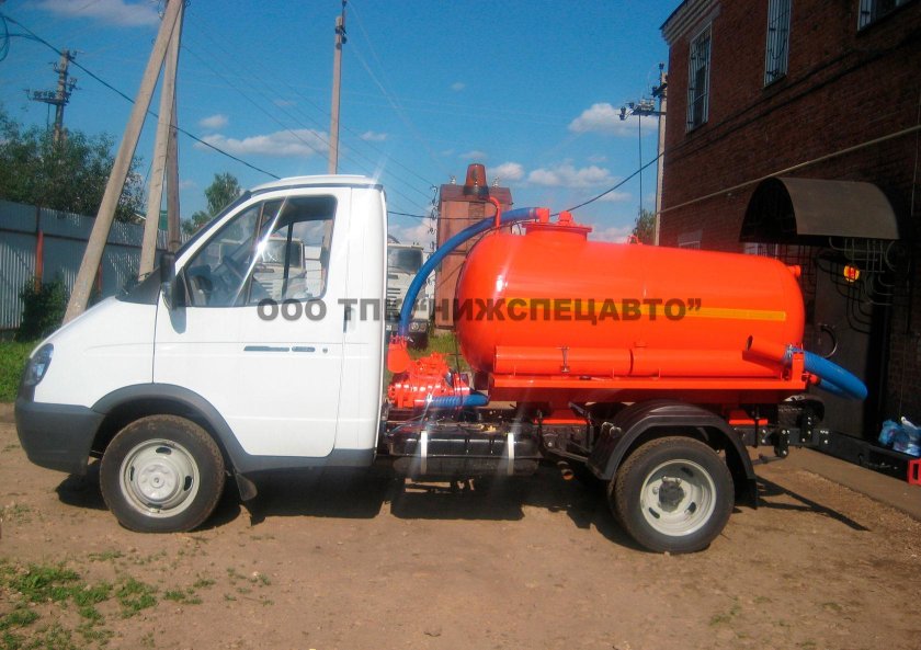 Газель ассенизатор ко-820
