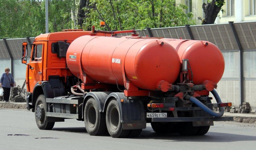 Ассенизатор КАМАЗ ко 505а