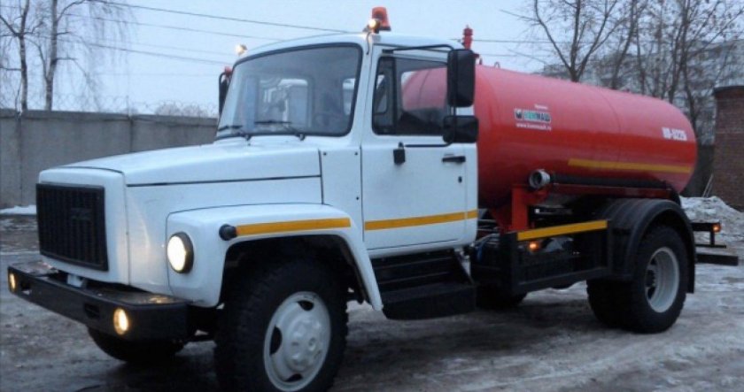 ГАЗ 3309 ассенизатор 5 м3