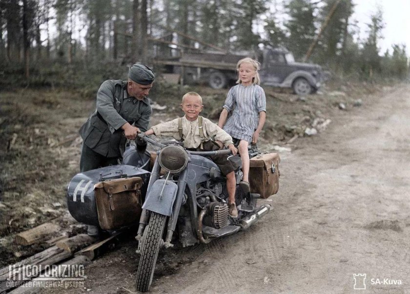 Немецкий мотоцикл 1941