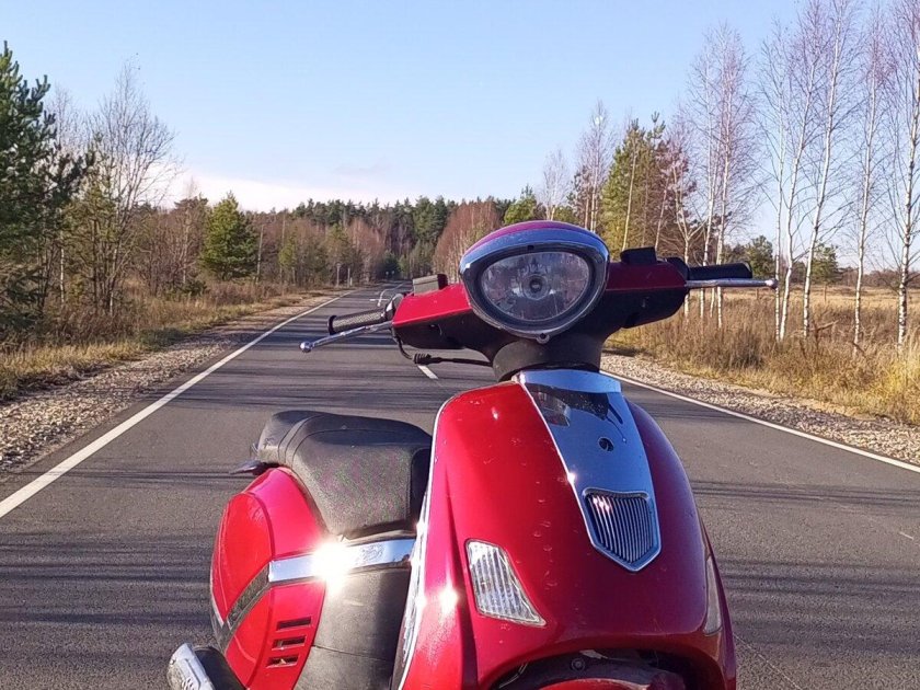 Скутер мотоцикл