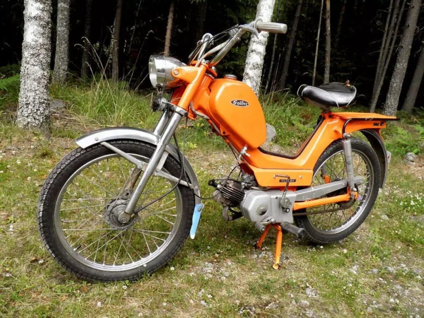 Финская машина мопед