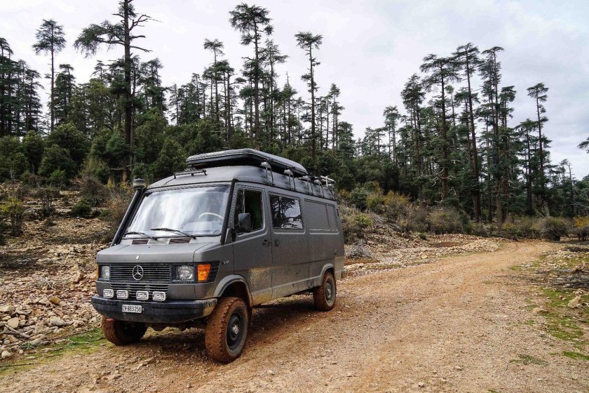 Мерседес t1 4x4 Camper