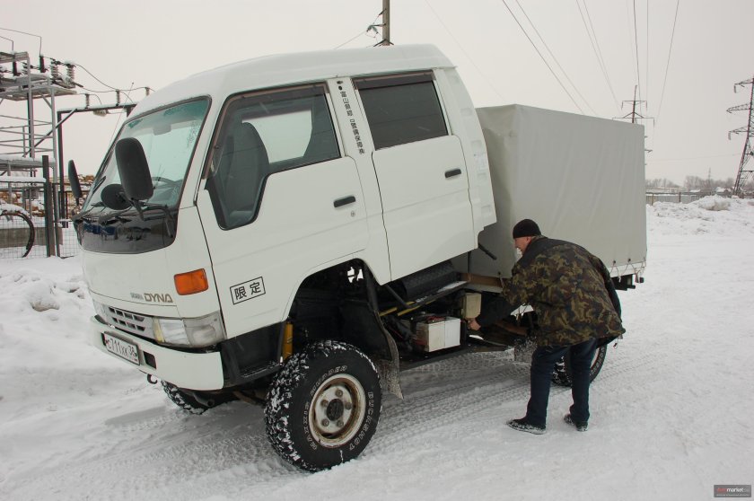 Митсубиси Кантер двухкабинник 4х4