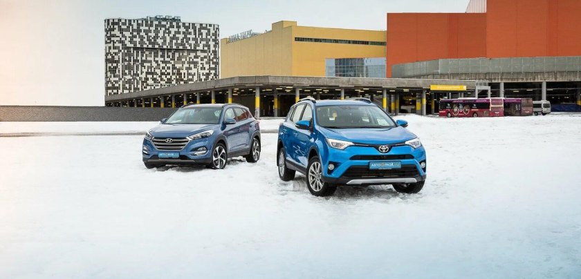 Хендай Туссан и рав 4 сравнить