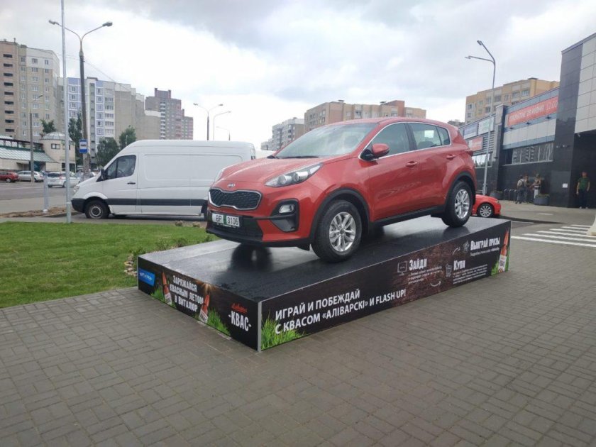 Подиум для авто