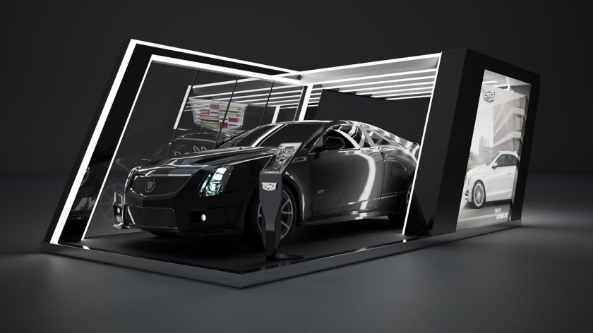 Стенд для автомобиля