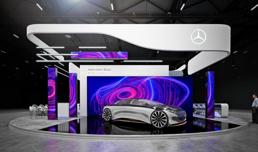 Mercedes benz vision eqs