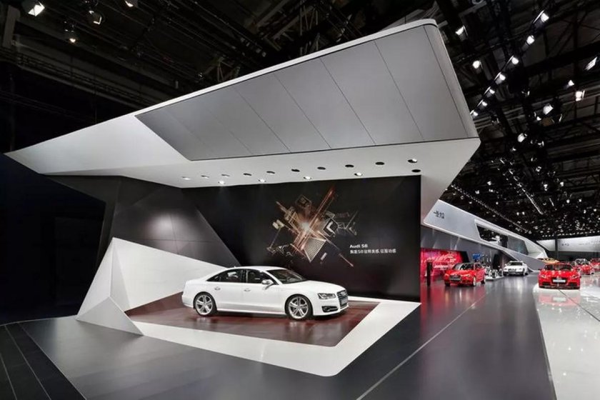 Выставочный стенд автомобиль