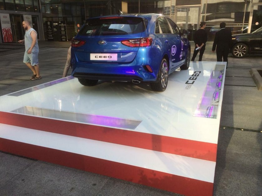 Подиум для авто