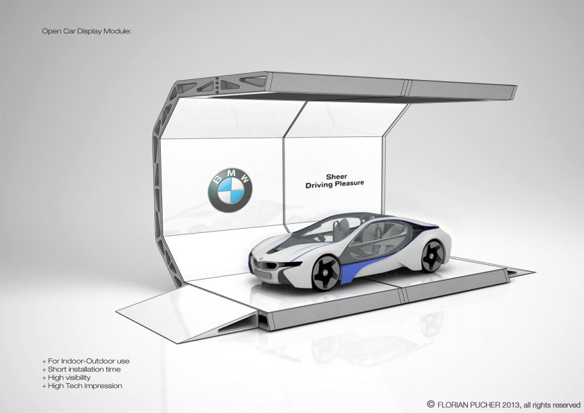 Выставочный стенд автомобиль