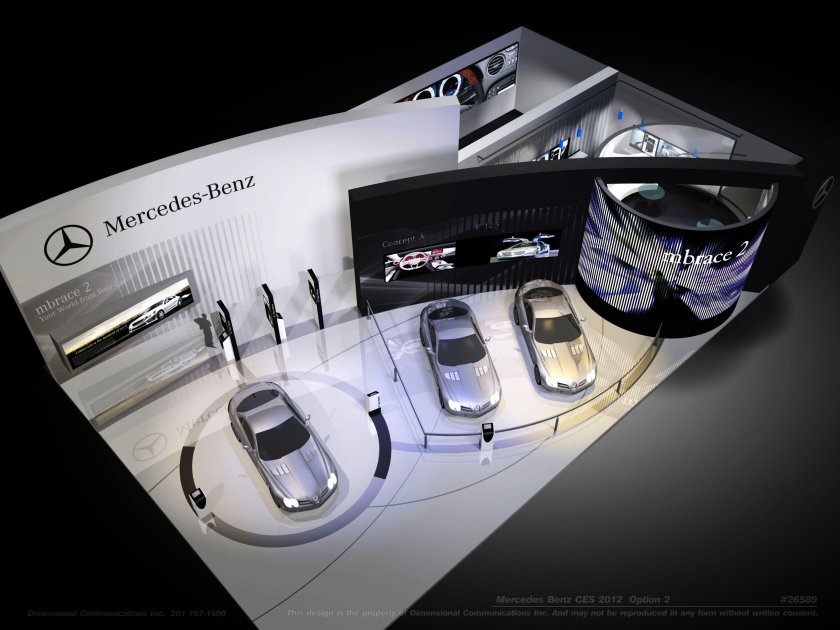 Выставочный стенд автомобиль