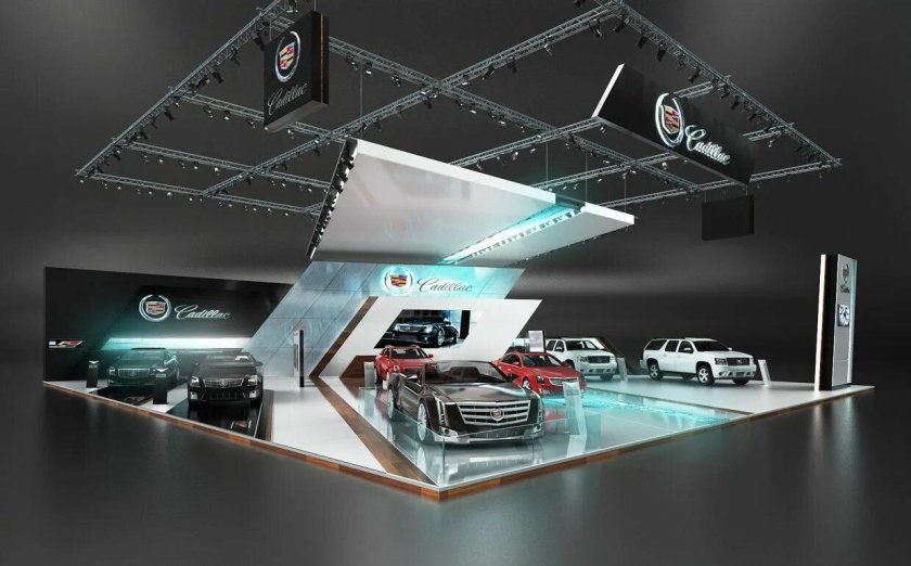 Выставочный стенд автомобиль