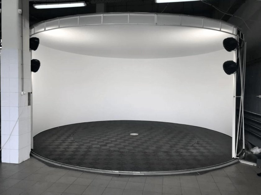 Подиум для автомобиля