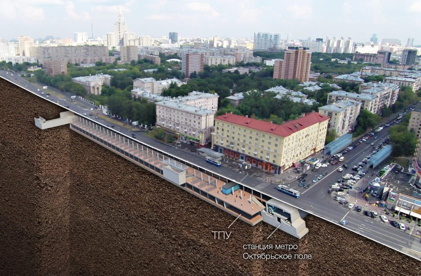 Станция Октябрьское поле