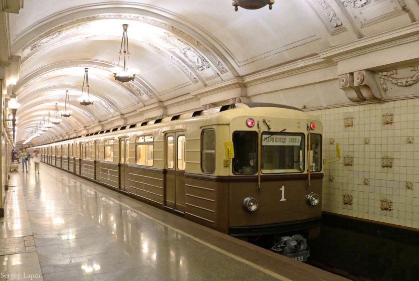 Парад поездов метро