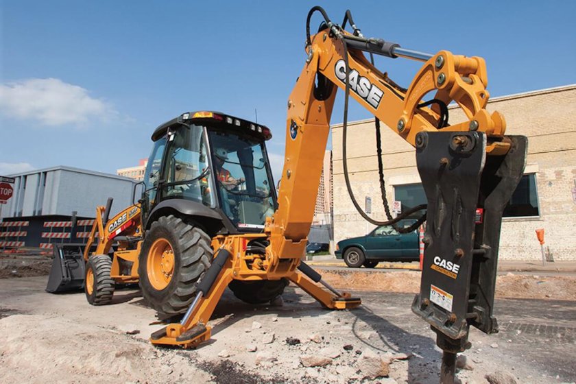 Экскаватор-погрузчик Case 580t