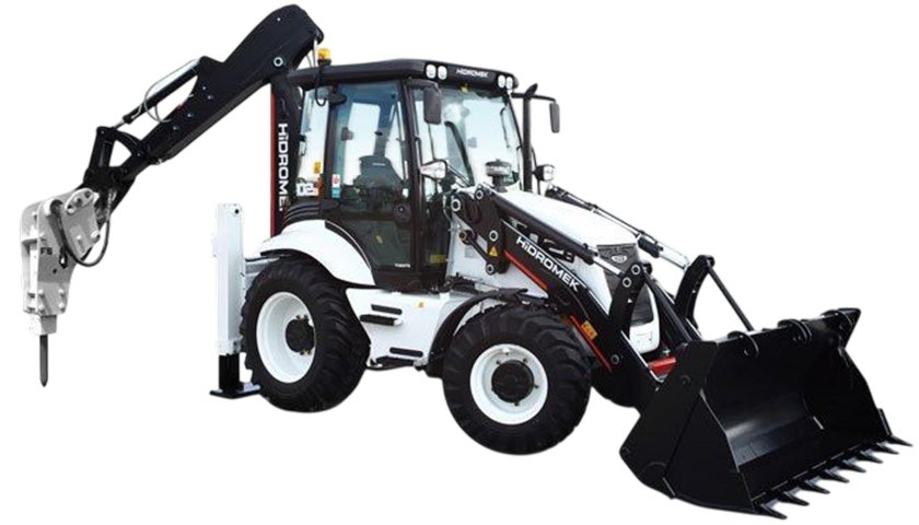 Гидромек экскаватор погрузчик