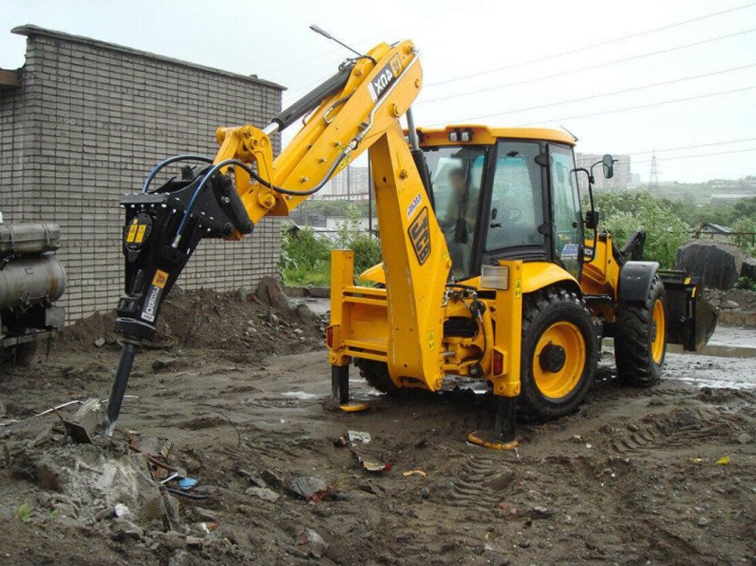 Гидромолот для экскаватора JCB 3cx