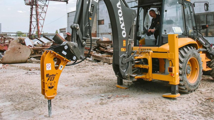 Гидромолот для экскаватора