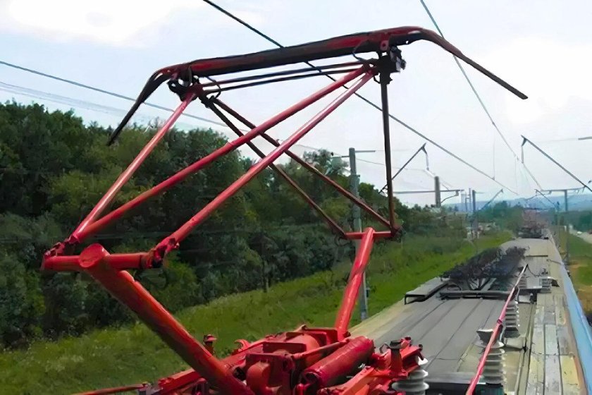 Токоприемник пантограф трамвайный