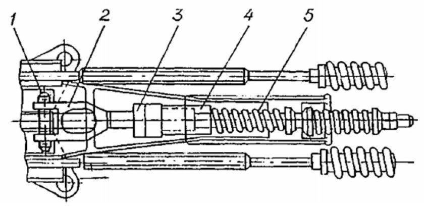 Устройство токоприемника троллейбуса