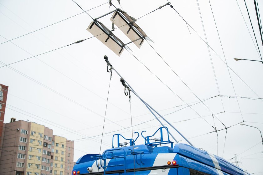 Опора контактной сети ТП-700 троллейбусные