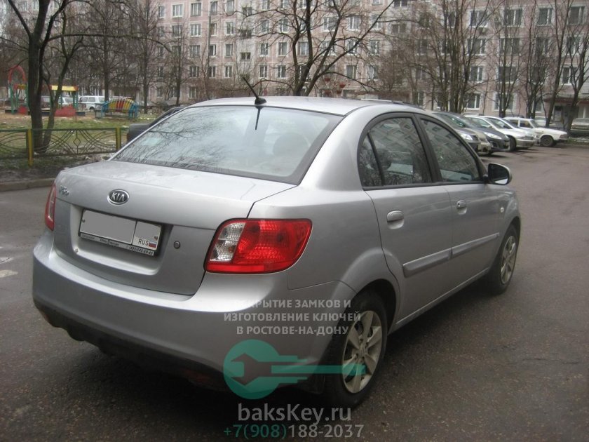 Kia Rio в Старом кузове 2008