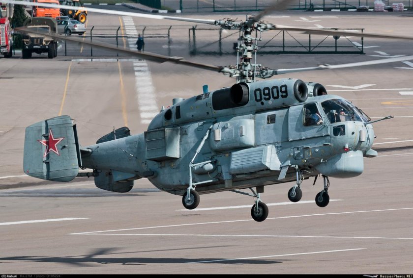 Противолодочный вертолет ка-27