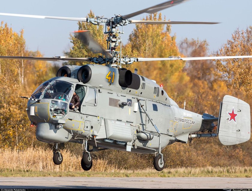 Противолодочный вертолет ка 27м