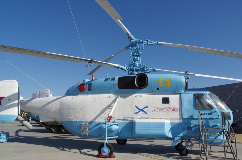 Противолодочный вертолет ка-27