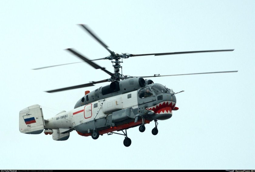 Противолодочный вертолет ка-27