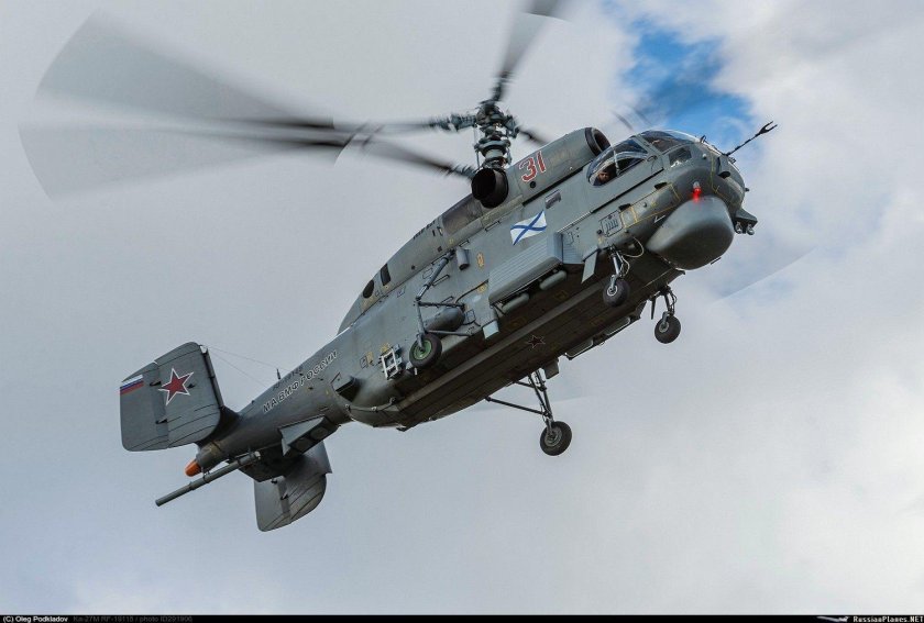 Противолодочный вертолет ка-27