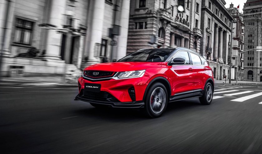 Кроссовер geely coolray