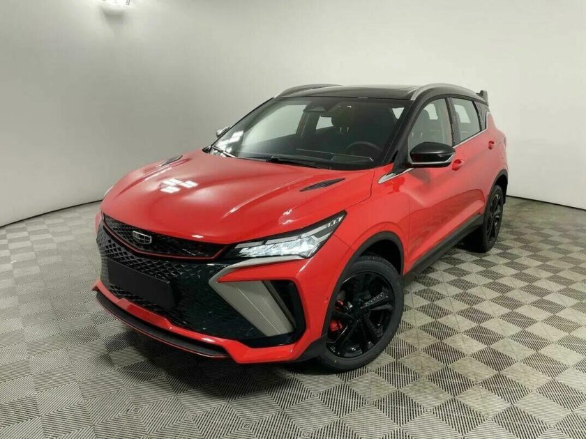 Coolray машина красный