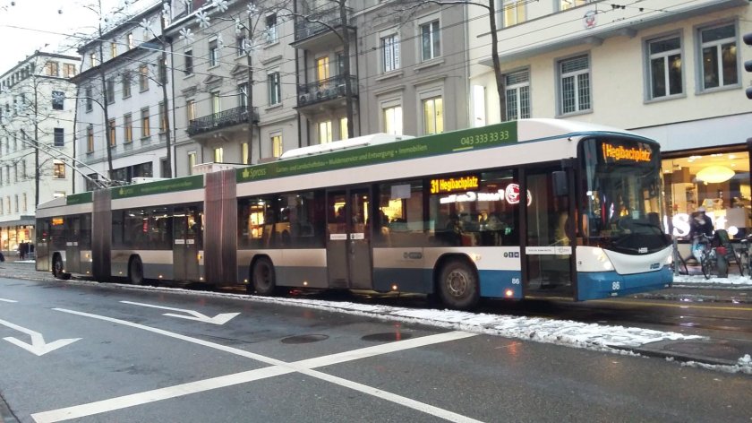 Цюрих троллейбус