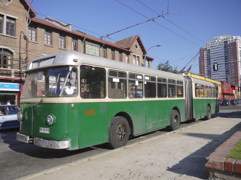 Троллейбус FBW 1974