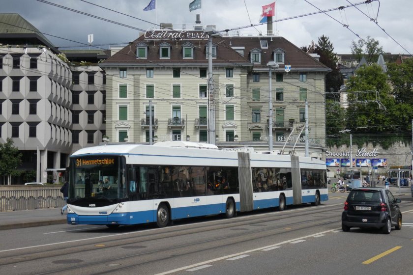 Urban electric transit