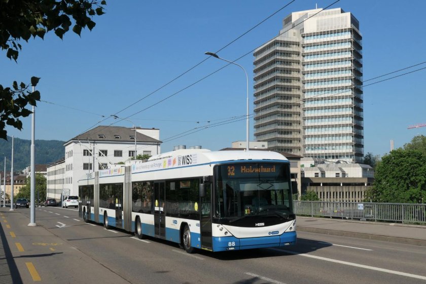 Hess троллейбус