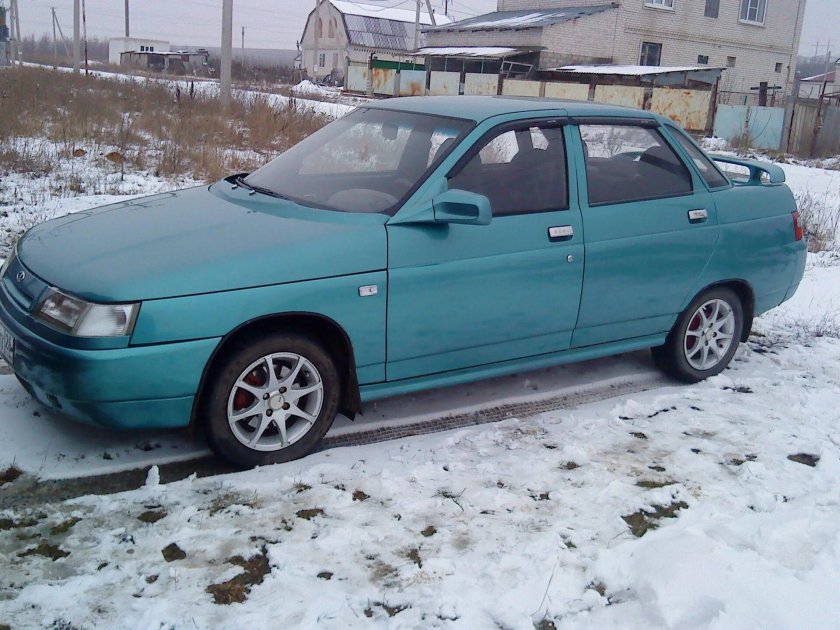 Лада 2110 цвет Афалина