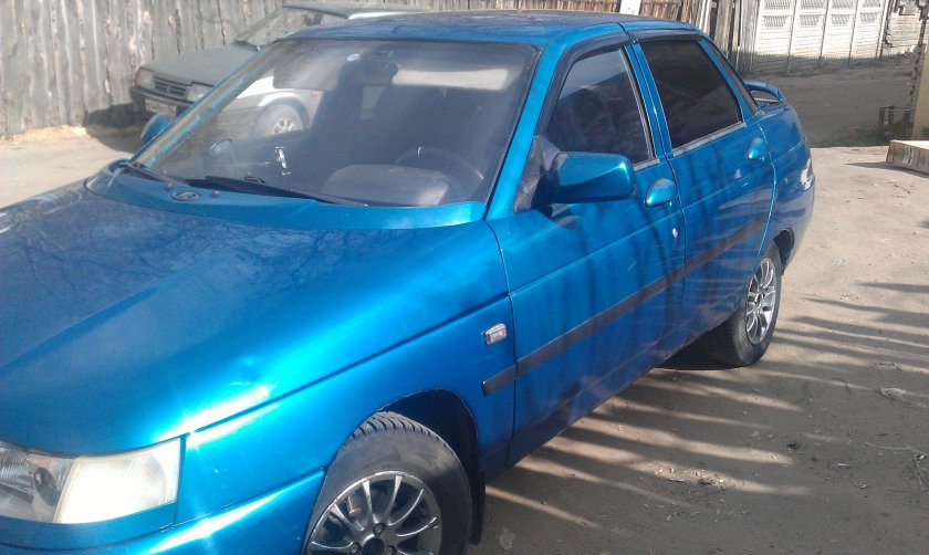 Аквамарин сине-зеленый ВАЗ 2110