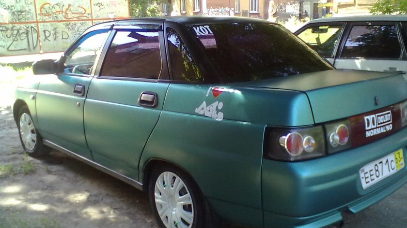 Цвет Афалина ВАЗ 2110