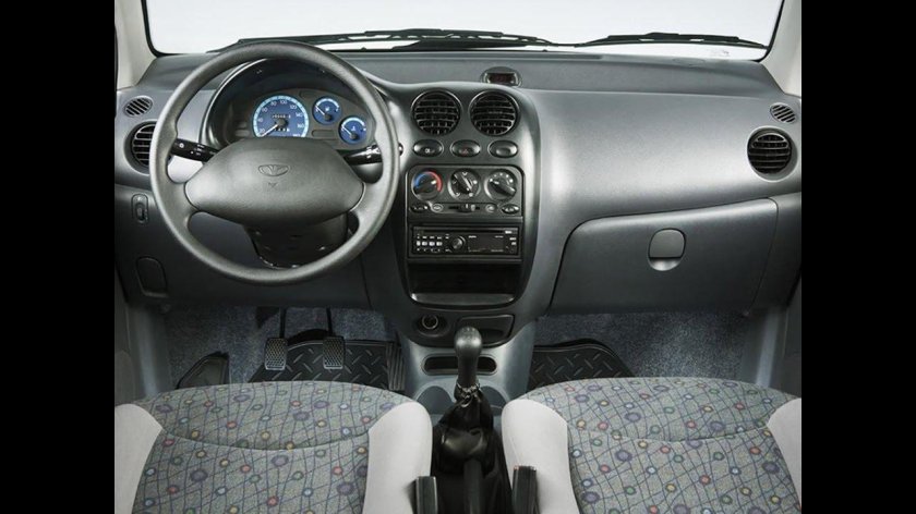 Daewoo matiz 2008 салон