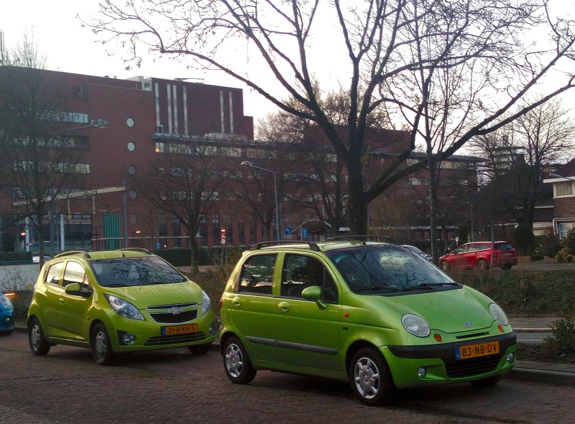 Chevrolet Spark и Daewoo Matiz
