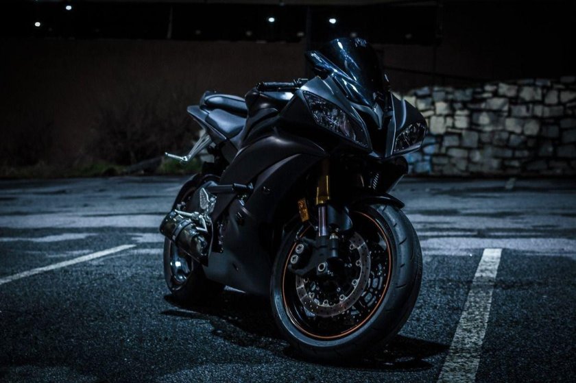 Yamaha r6 2020 Black