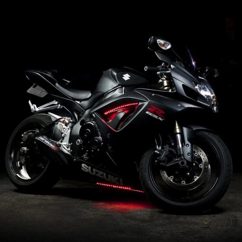 Сузуки gsxr 750 черный