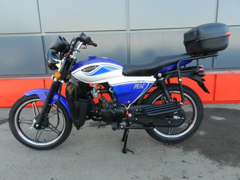 Мопед Альфа RX Lux 11