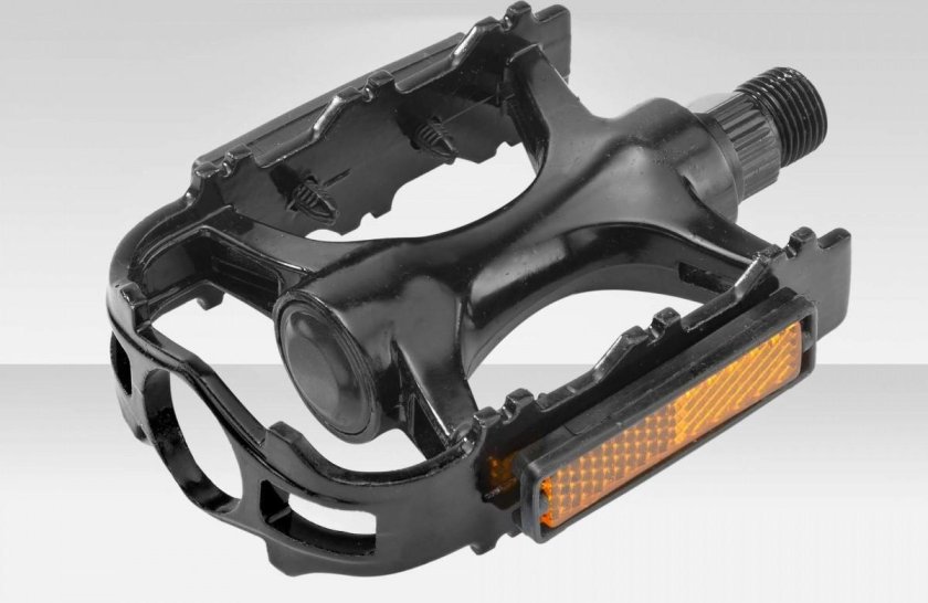 Педали stels BLF-b6 алюминиевые чёрные 9/16”